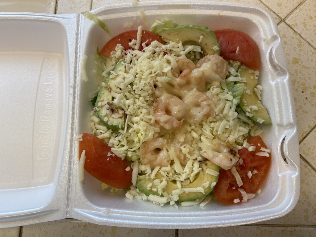 Las Minas Shrimp Salad