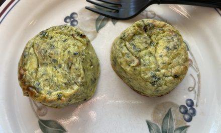 Starbucks Kale and Mushroom Egg Bites