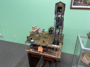 Mine model by Meara Visser at Amador Chamber of Commerce